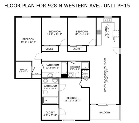 4x3 C2 Floorplan